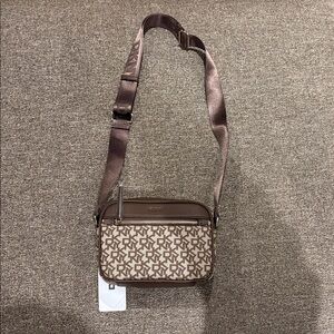 Dkny Monogram Camera Crossbody Bag